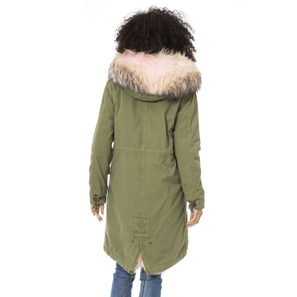Mr&Mrs Italy Army Cotton Long Parka with Removable Inner Jacket