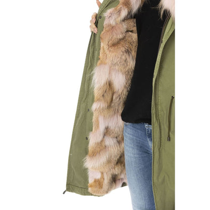 Mr&Mrs Italy Army Cotton Long Parka with Removable Inner Jacket