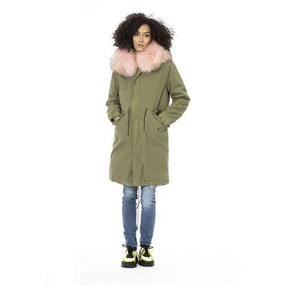Mr&Mrs Italy Army Cotton Long Parka with Removable Inner Jacket