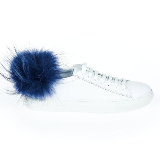 Mr&Mrs Italy White Leather Women Sneaker