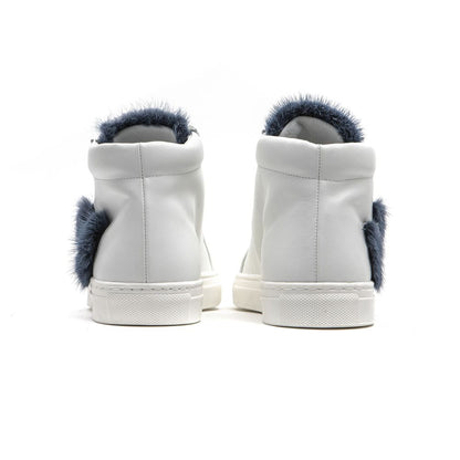 Mr&Mrs Italy White Leather Sneaker - Women’s Style