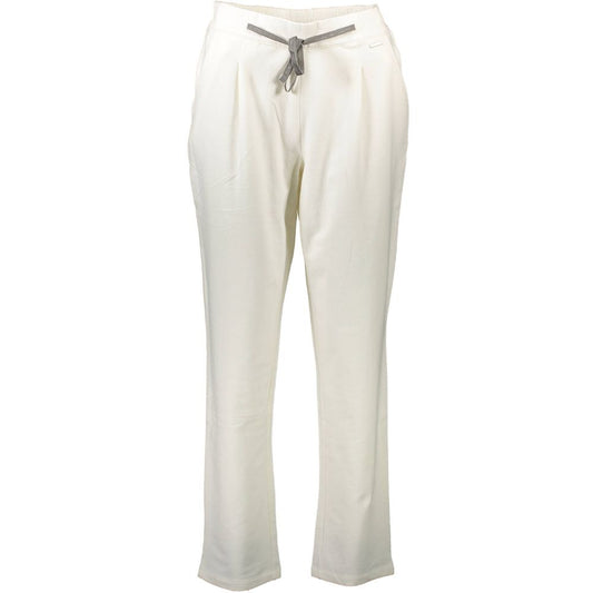 U.S. Polo Assn. White Cotton Sports Trousers