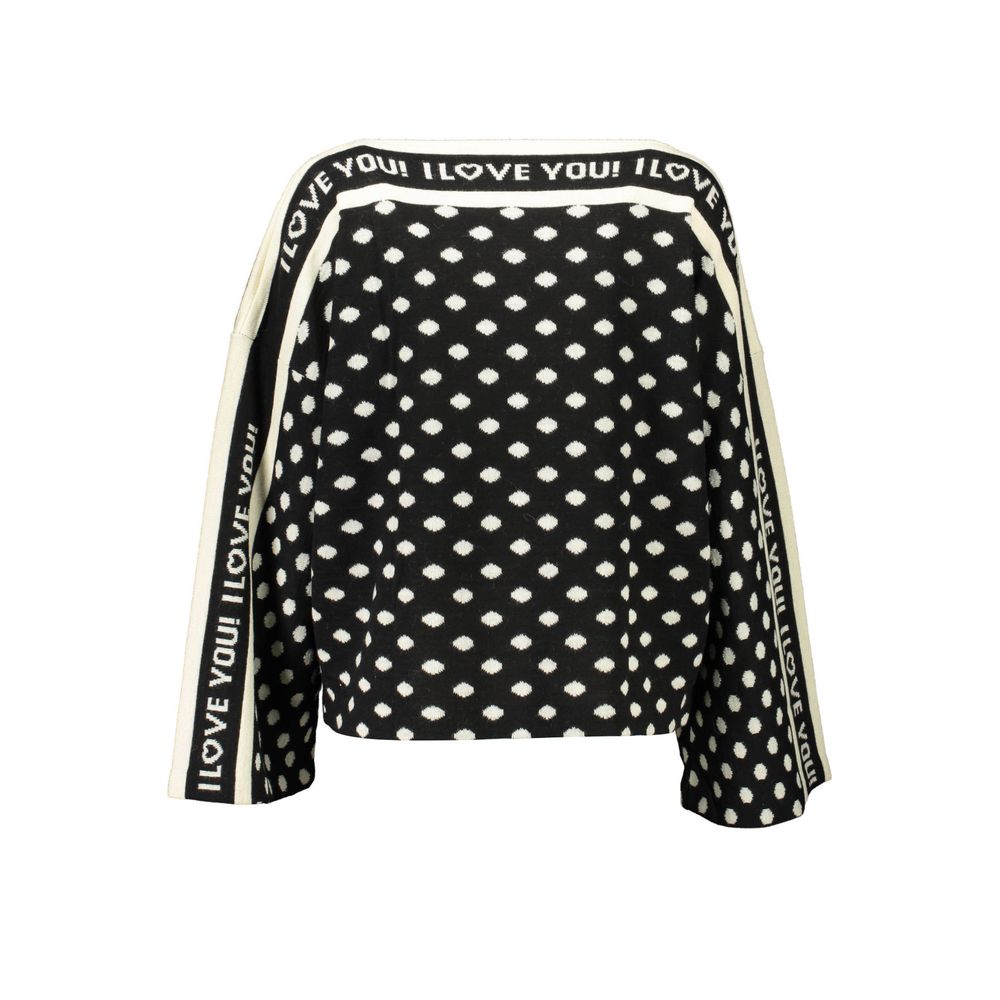 Blugirl Black Wool Sweater - Versatile Elegance