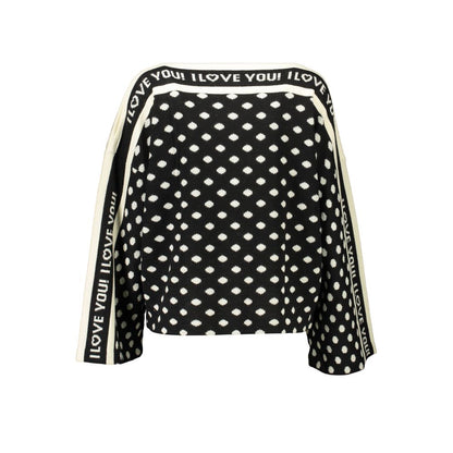 Blugirl Black Wool Sweater - Versatile Elegance