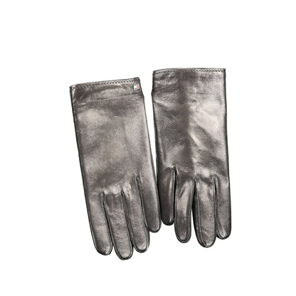 Tommy Hilfiger Black Leather Gloves