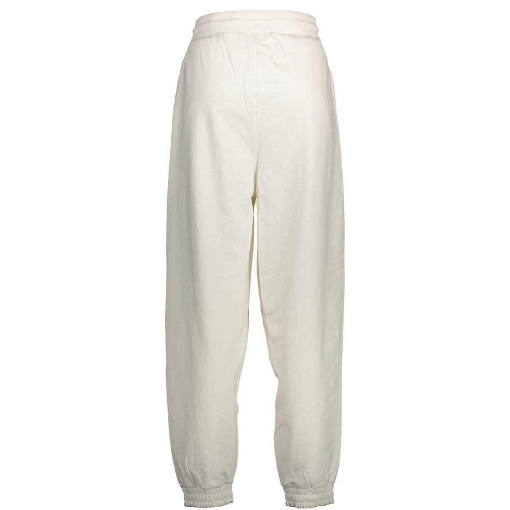 Tommy Hilfiger White Cotton Sports Trousers