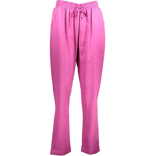 Kocca Pink Lyocell Pant Trousers