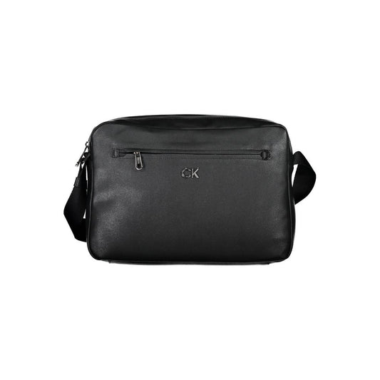 Calvin Klein Black Polyester Handbag Briefcase