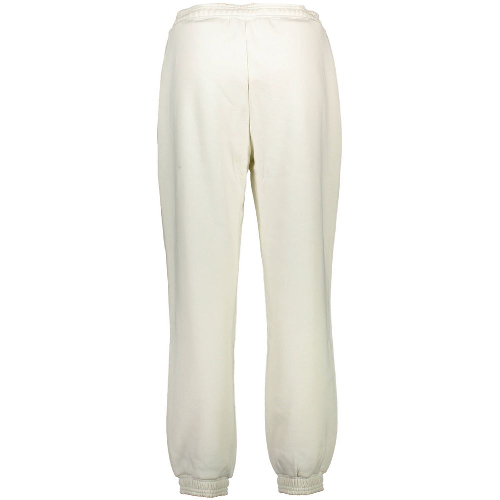 Calvin Klein White Cotton Fleece Sports Trousers