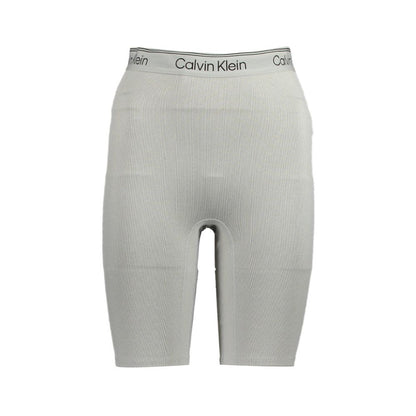 Calvin Klein Gray Polyester Gym Shorts