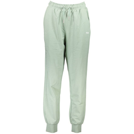 Fila Green Cotton Pant - Ultimate Comfort Sports Trousers
