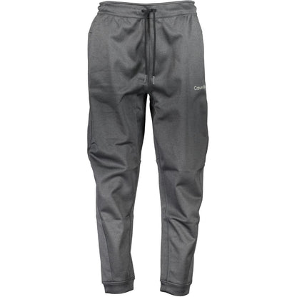 Calvin Klein Black Polyester Jogger Pants for Men
