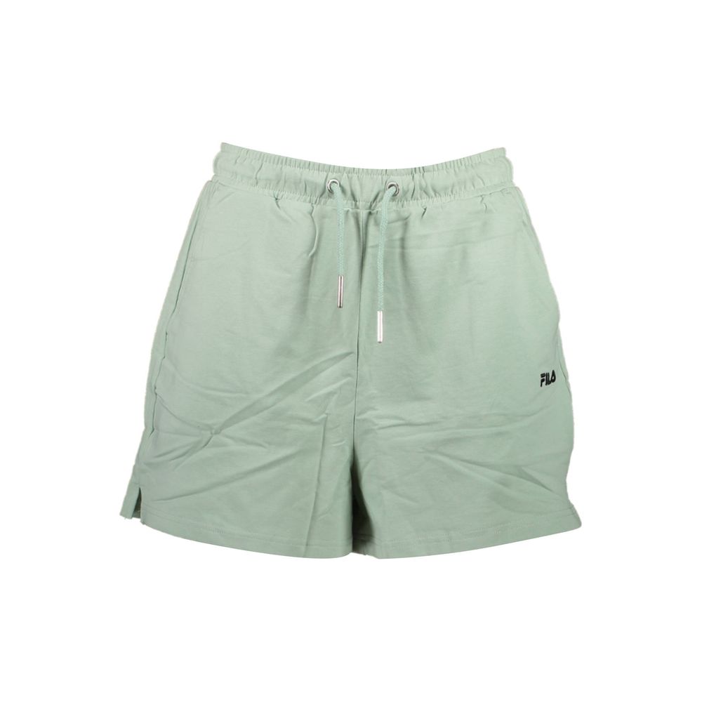 Fila Green Cotton Pant Shorts - Comfort Meets Style