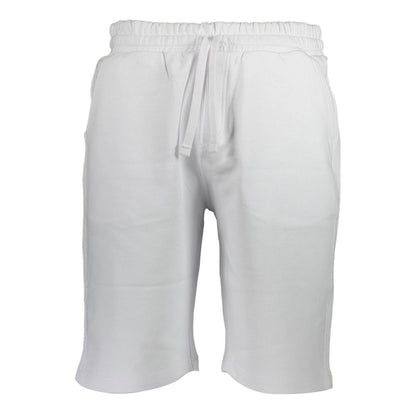 North Sails White Cotton Pant - Sporty & Sustainable Trousers