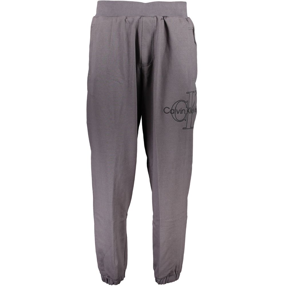 Calvin Klein Gray Cotton Pants