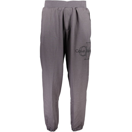 Calvin Klein Gray Cotton Pants