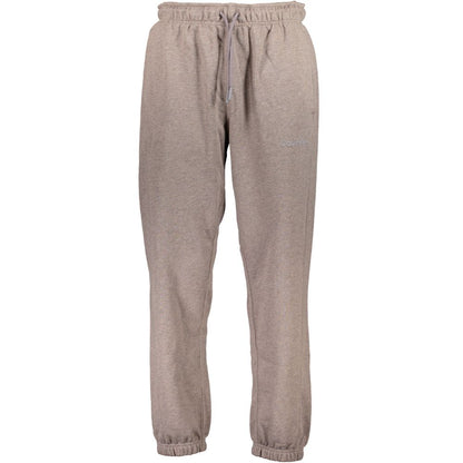 Calvin Klein Brown Cotton Sports Trousers