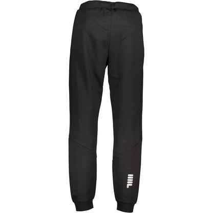 Fila Black Cotton Pant - Stylish Sports Trousers for Active Wear