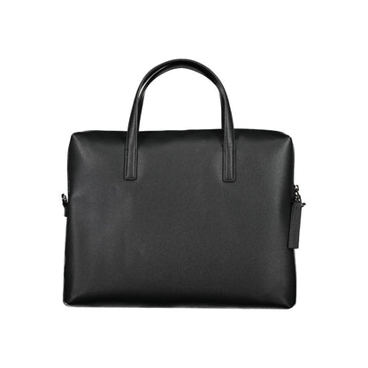 Calvin Klein Black Polyester Briefcase