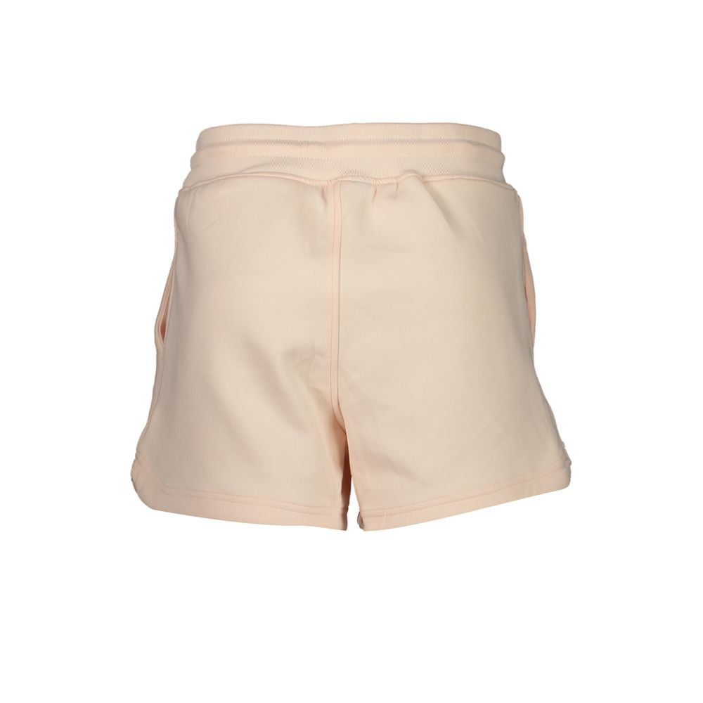K-Way Pink Polyester Sports Shorts