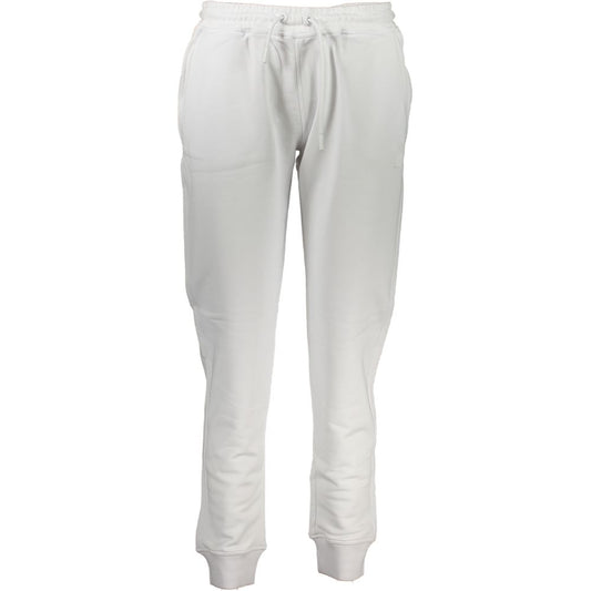 K-Way White Cotton Sport Trousers