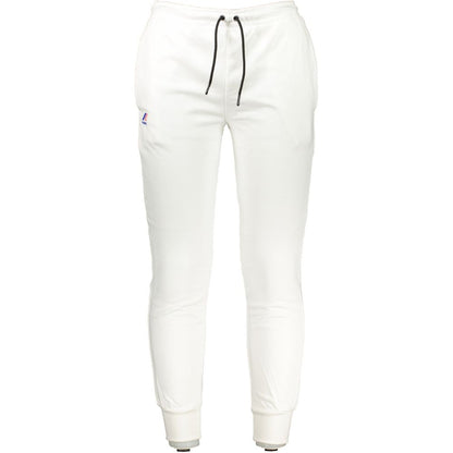 K-Way White Cotton Pants - Versatile Sports Trousers