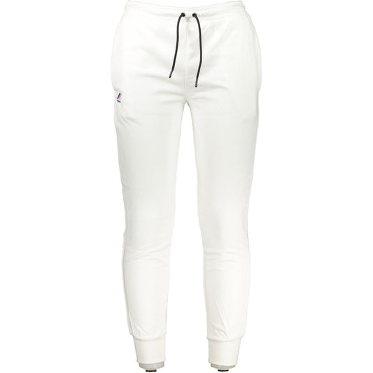 K-Way White Cotton Pants - Versatile Sports Trousers