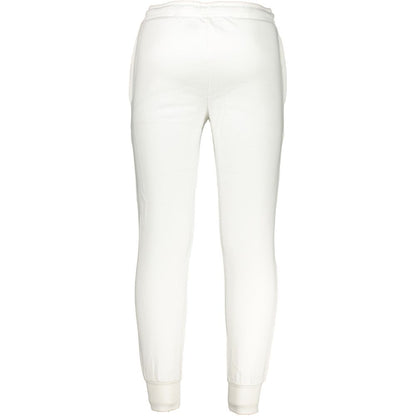 K-Way White Cotton Pants - Versatile Sports Trousers