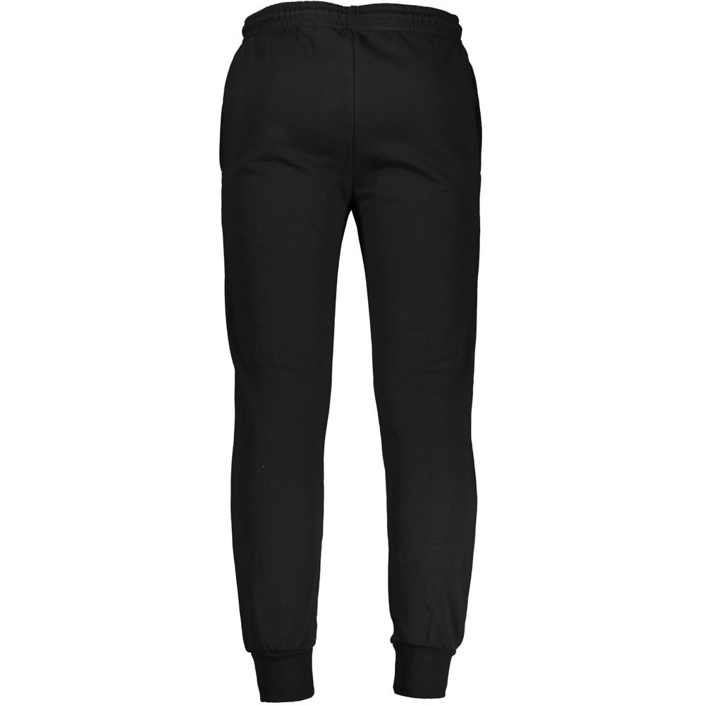 K-Way Black Cotton Sports Trousers