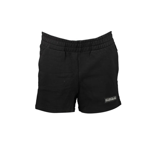 Napapijri Black Cotton Pant - Versatile Urban Essential