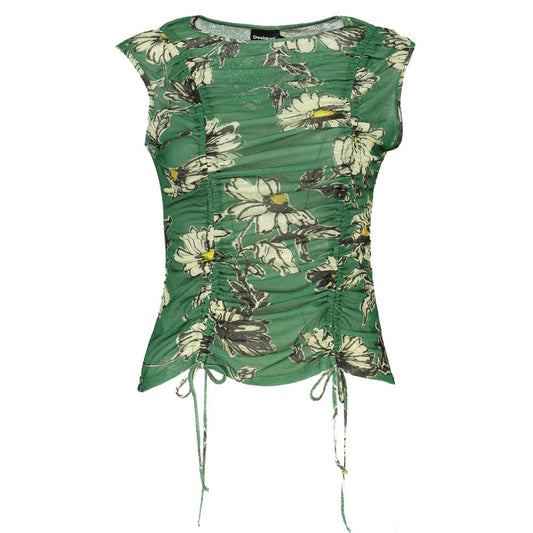 Desigual Green Polyester Tank Top - Bold Comfort Redefined