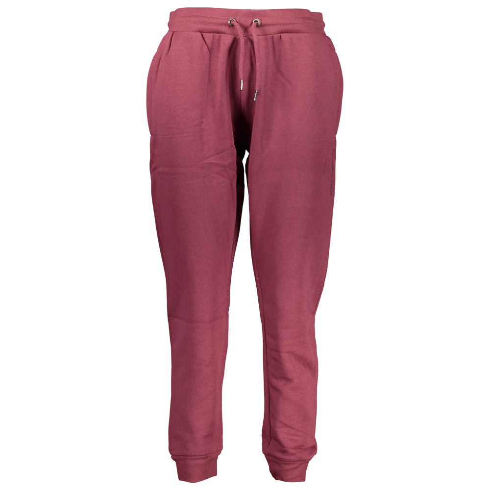 Cavalli Class Purple Cotton Pant - Casual Elegance