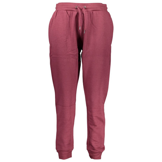 Cavalli Class Purple Cotton Pant - Casual Elegance