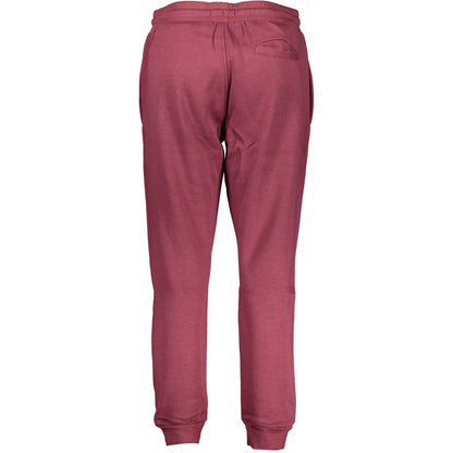 Cavalli Class Purple Cotton Pant - Casual Elegance