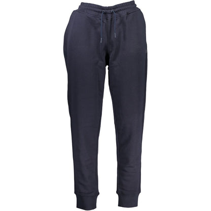 K-Way Blue Cotton Sports Trousers