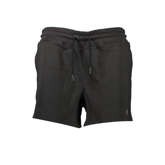 K-Way Black Cotton Pant - Sports Short Trousers