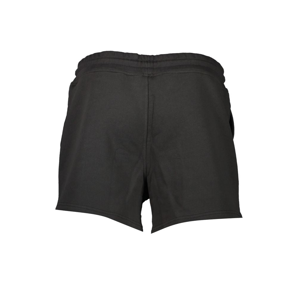 K-Way Black Cotton Pant - Sports Short Trousers