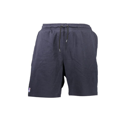 K-Way Blue Cotton Sports Shorts