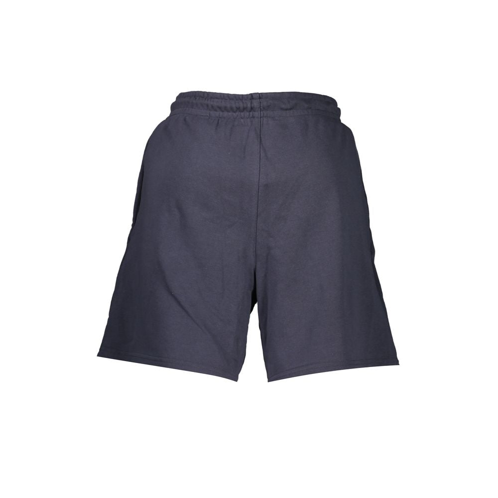 K-Way Blue Cotton Sports Shorts