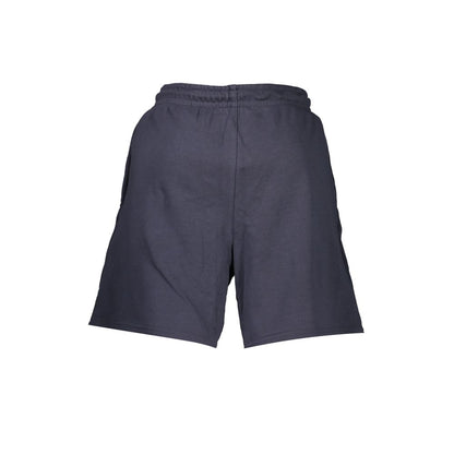 K-Way Blue Cotton Sports Shorts
