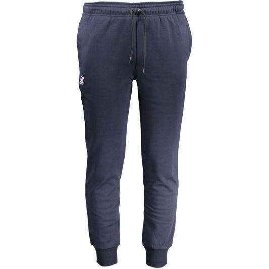K-Way Blue Cotton Pant - Stylish Sports Trousers for Active Lifestyles