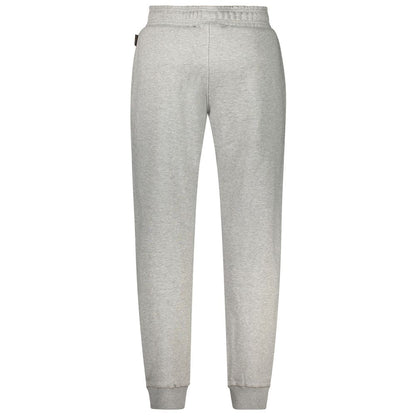 Napapijri Gray Cotton Pants - Versatile Sports Trousers for Urban Adventures