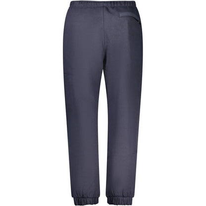 Guess Jeans Blue Cotton Sports Trousers