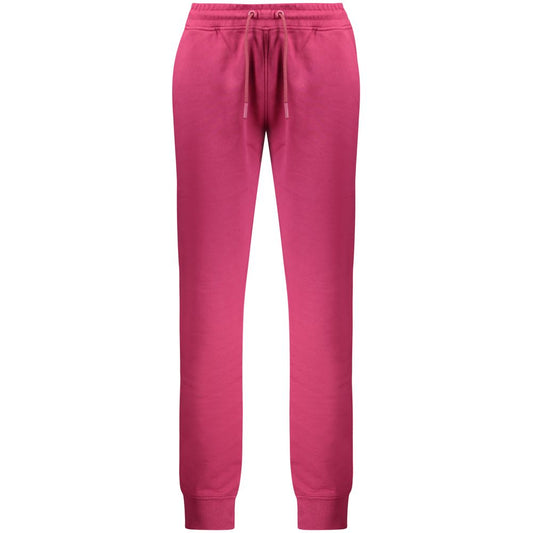 K-Way Purple Cotton Pants: Sporty Elegance for Every Adventure