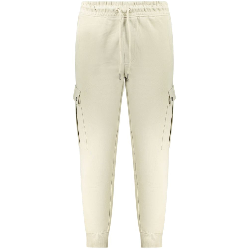 Hugo Boss Beige Cotton Sports Trousers