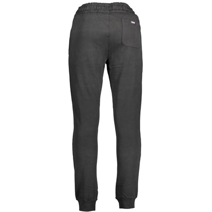 U.S. Polo Assn. Black Cotton Pant