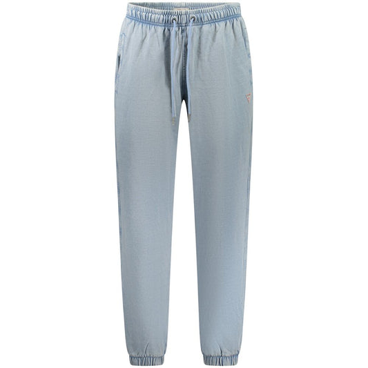Guess Jeans Blue Cotton Pant - Stylish Sports Trousers