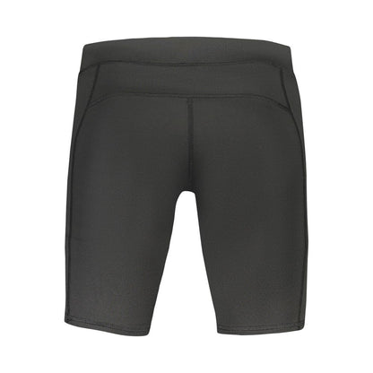 Trussardi Black Polyester Active Leggings