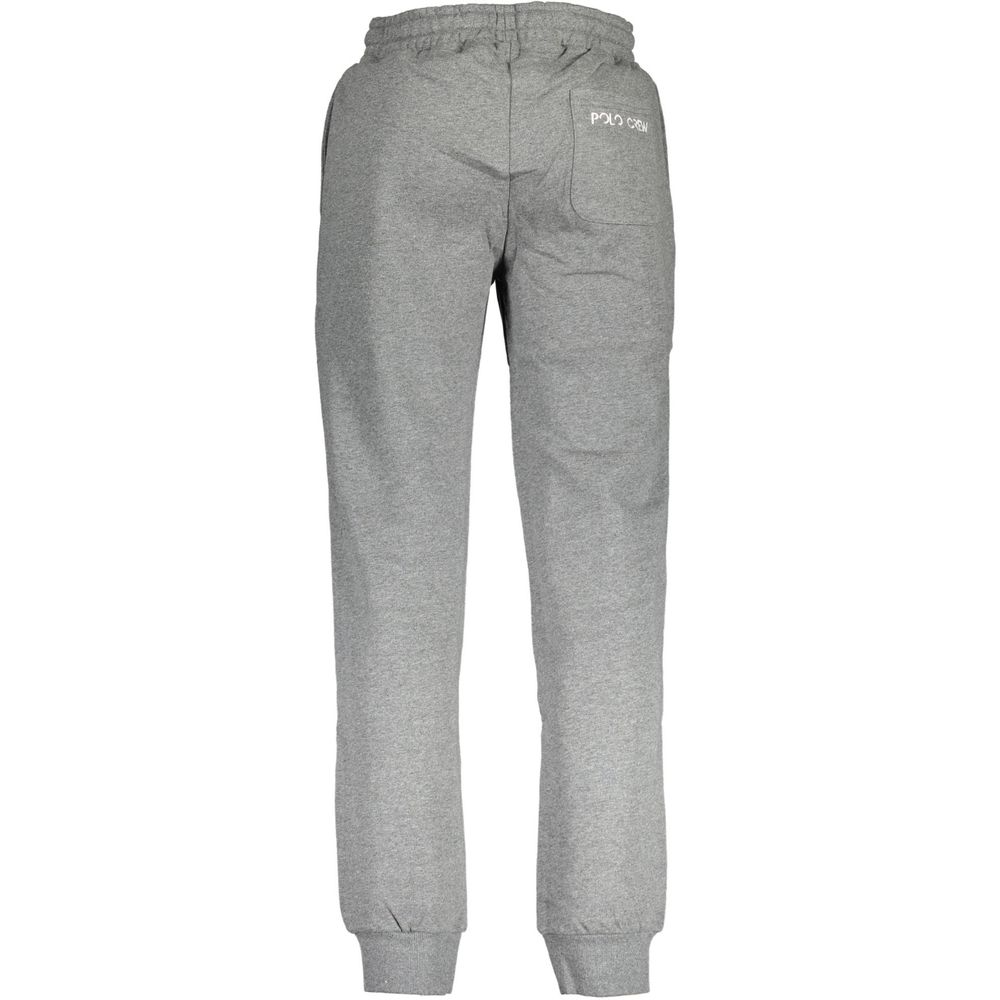 La Martina Gray Cotton Pant: Comfort Meets Style