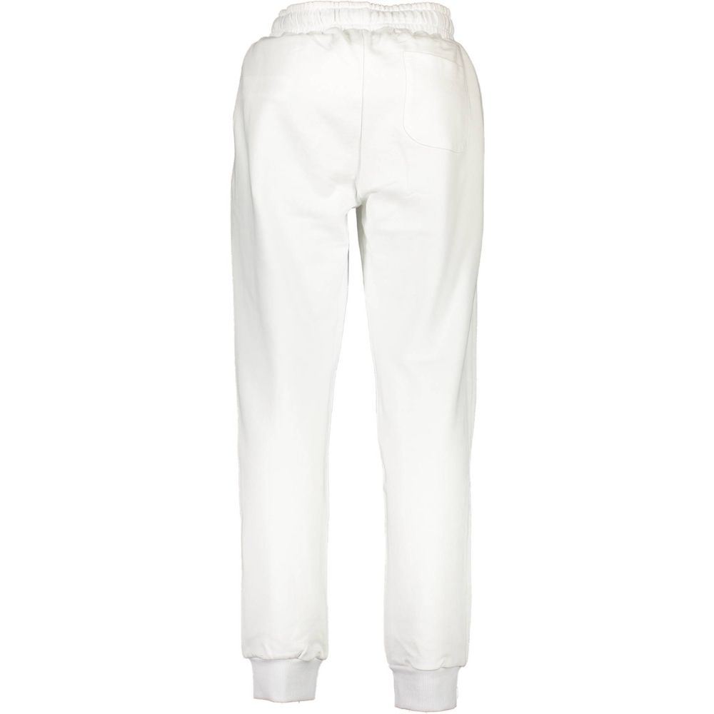 La Martina White Cotton Pant - Stylish Comfort for Every Occasion